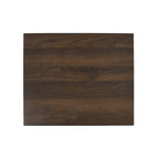 Faux Wood Single Drawer Nightstand with Bottom Shelf Mid-Century Style