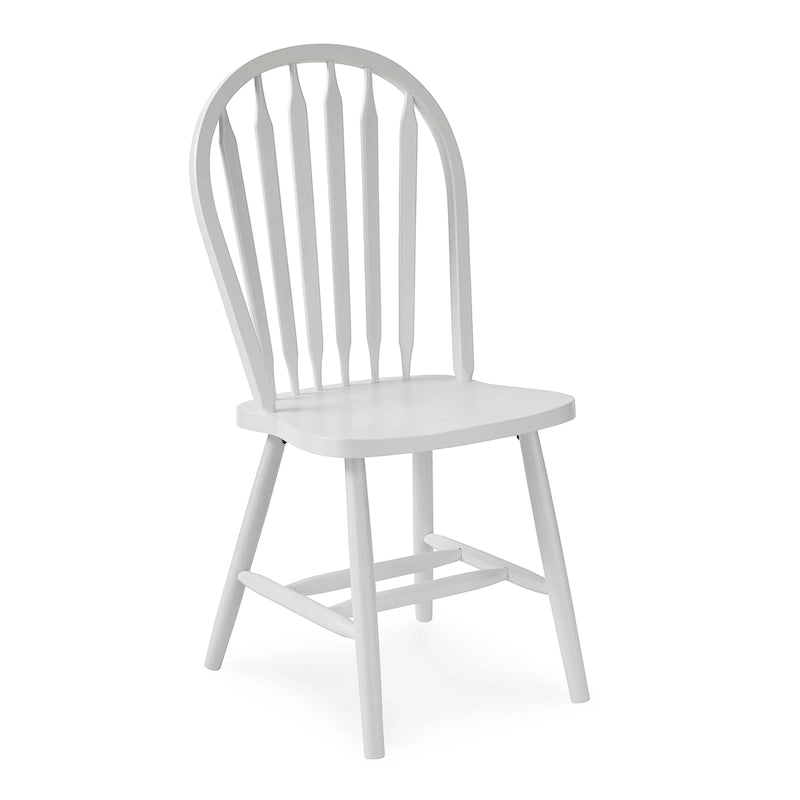Cadeira de Refeição Windsor Arrowback Sólida em Madeira Parawood Design Clássico em Madeira Maciça